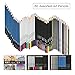 Magicfly Premium Art Pencils, 60 Assorted Pencil Set for Sketching Drawing Coloring Pencil, Including Charcoal Pencil, Watercolor, Colored, Drawing, and Metallic Color Pencils, Color Name on Pencil
