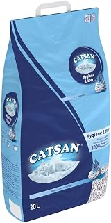 Catsan Hygiene Non-Clumping Cat Litter 20L - Low Dust Odor Control