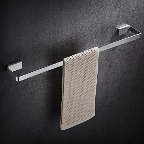 Towel racks Simple Stylish Bathroom Wall-mounted 304 Stainless Steel Towel Bar Shelves,60cm