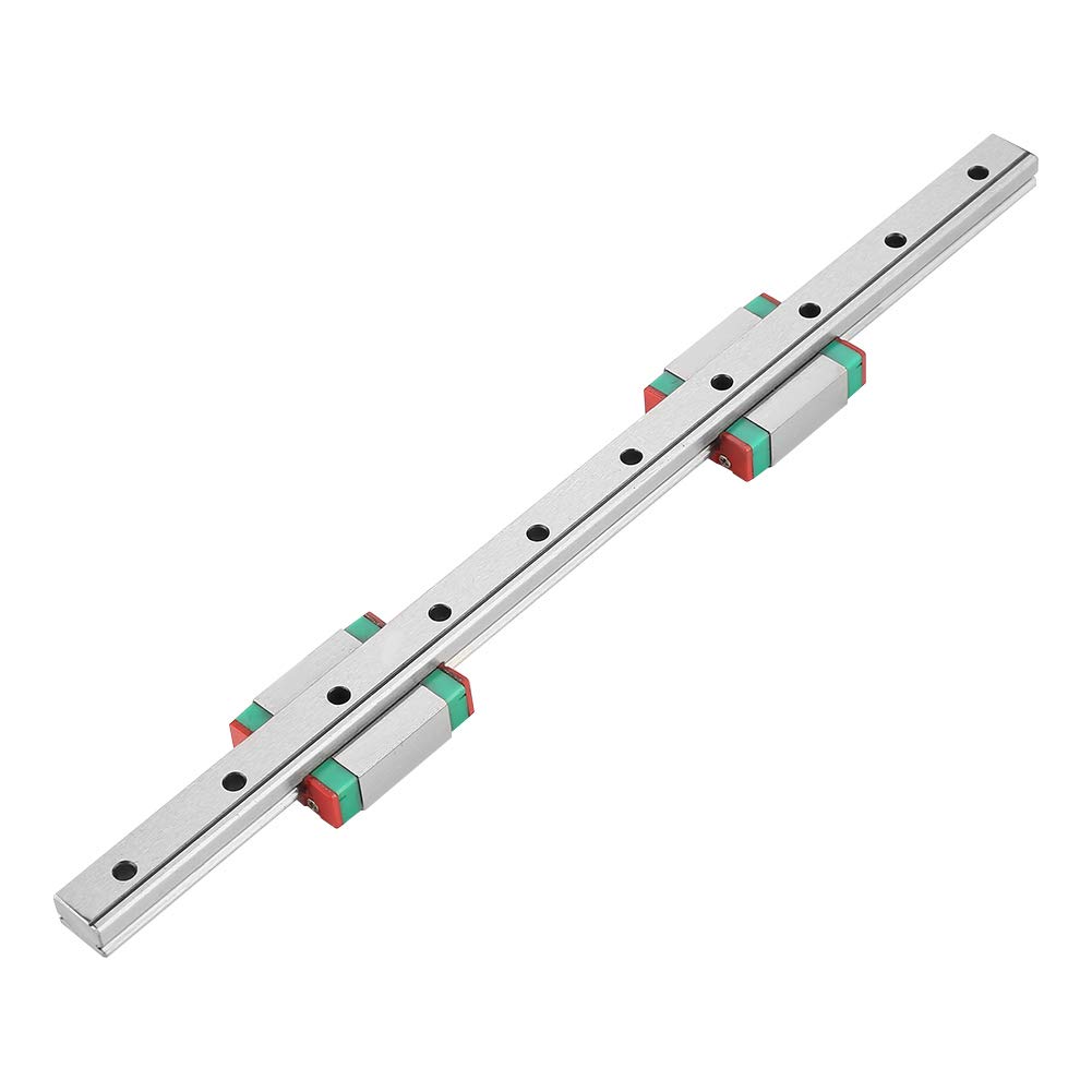 Linear Guide Rail,250mm MGN12 Miniature Linear Rail Guide Rail 12mm Width + 2pcs MGN12B Slide Blocks, for DIY 3D Printer and CNC Machine - Image 5