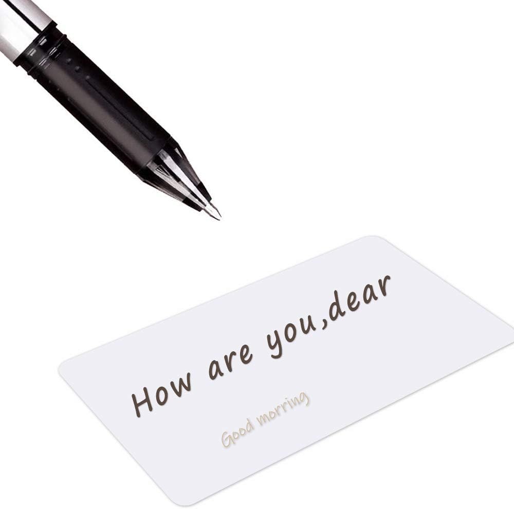 Primbeeks 300pcs Blank Business Cards, Premium Blank White Cards, 3.5" x 2.2" Small Blank Cards, Blank Cardstock Cards, Small Note Cards, White Blank Cards, White Business Cards, Kraft Paper Cards : Office Products