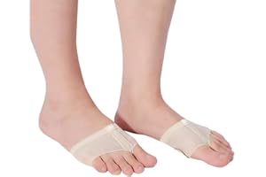 Dioche Foot Thongs, Ballet Dance Dance Shoes Half Sole Fitness, Dance Toe Pad Foot Thongs, Ballerina Foot, for Kids Women and