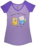 Adventure Time Homies Help Homies Sleep Shirt in Heather Purple. S-XL.