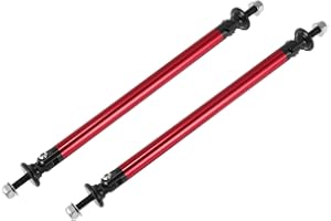 PARSLUCK 2pcs 150mm 5.91" Splitter Support Rods Adjustable Front Rear Bumper Lip Splitter Strut Rod Tie Support Bars Fit Most