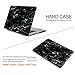 iDOO Matte Rubber Coated Soft Touch Plastic Hard Case for MacBook Pro 13 inch Retina Without CD Drive Model A1425 and A1502 Rich Black Marble