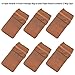 12 Pack Dreamlover Brown Stocking Wig Caps, Skin Tone Color Stretchy Nylon Close End Wig Caps, Each Paper Board Contains 2 Wig Caps (Brown)thumb 2