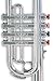Bontempi 32 4231 4 Notes Silver Trumpet, 42 cm, Multi-Color