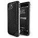 X-Doria iPhone 7 Case, Defense Lux - Military Grade Drop Tested, Anodized Aluminum, TPU, and Protective Case for iPhone 7, [Black Carbon Fiber]