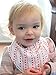 Kaydee Baby Teething Bandana Drool and Dribble Bibs with Adjustable Snaps for Girls and for Boys (Dandelions) Set of 4 with Gift Bag