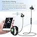 Bluetooth Headphones, Ayyie V4.1 Bluetooth Headset, HiFi Stereo Magnetic Earbuds Snug Fit for Sports (Waterproof Wireless Bluetooth Headphones for 10 Hours Playtime, CVC 6.0 Noise Cancelling)