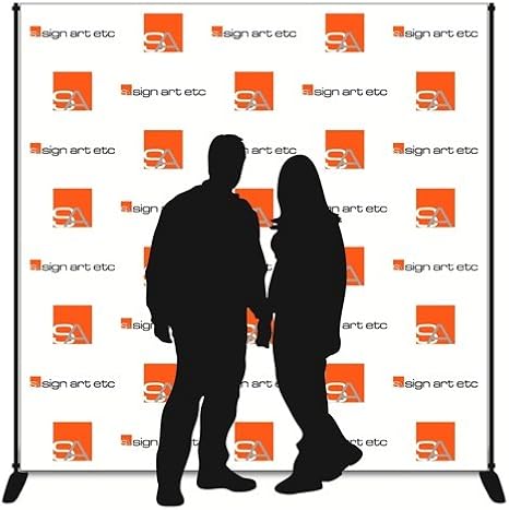 Amazon Com 8x8 Step And Repeat Banner Stand Office Products