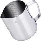 Dailyart 600ml Milk Frother Jug 304 Stainless Steel Dripless Spout Latte Pitcher view 4