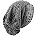 The Hat Depot 200h2800 Premium Quality Baggy Wrinkled Slouchy Fleece Lining Beanie (1. 2800 - Grey)