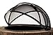 Hampton's Buzaar 40 Inch Fire Pit Easy Access Spark Screen