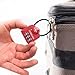 Tarriss TSA Luggage Lock with SearchAlert Indicator | Extra Large Numbers | Resettable Combination | Total Luggage Security | 2 Pack (Red)