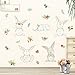 Dragon Honor Cartoon Baby Bunny Rabbit Wall Sticker Cute Animals Children Room Nursery Mural Wall Decals