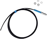 BOJKEON FU610 Diffuse Reflective Fiber Optic Sensor M6 Probe 1m Line view 1