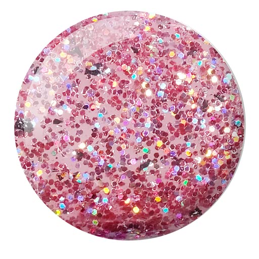 DND Gel Polish Set, Glitter Collection, UV Gel Polish and Air Dry Nail Lacquer, Matching Chip-Free Polish Duo, 918 Pink Aura, 0.5 Fl Oz - Image 3