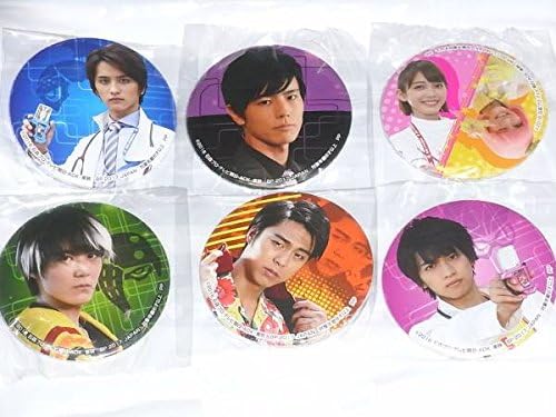 Amazon 仮面ライダーエグゼイド バラエティ缶バッジ 演者6種セット 宝生永夢 鏡飛彩 花家大我 九条貴利矢 檀黎斗 仮野明日那 アニメ 萌えグッズ 通販