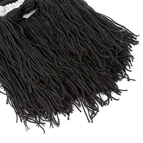 Zicac Costume Headwear Hats Hallowmas Cosplay Ghost Halloween Viking Beard Mustache - Image 4