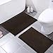 MAYSHINE Bathroom Rug Set | Soft Plush Chenille Bath Mats with PVC Non-Slip Backing, Absorbent Washable Quick Dry Area Rug Sets for Bathroom Floor | 32
