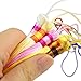 Makhry 100pcs 5 Inch Silky Floss Bookmark Tassels with 2-Inch Cord Loop and Small Chinese Knot for Jewelry Making, Souvenir, Bookmarks, DIY Craft Accessory (Mixed10)