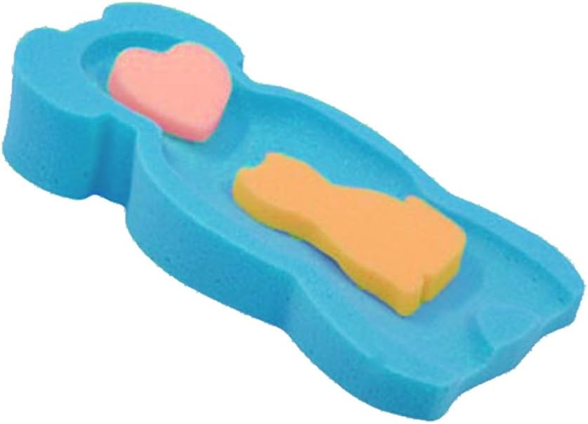 Soft Bathing Sponge Foam For Newborn + Sponges (Blue) Amazon.co.uk Baby