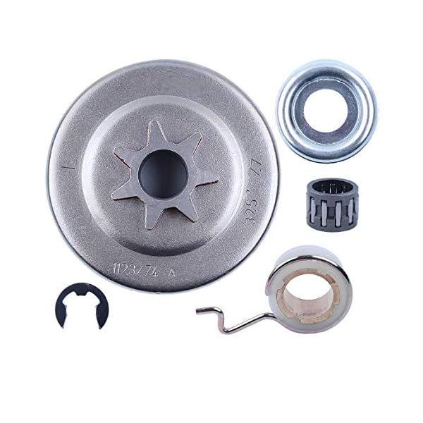 Haishine .325 "7T Kupplungstrommel Schneckengetriebe Kit fÃ¼r Stihl MS250 MS230 MS210 MS 250 230 210 025 023 021 mit Nadellager KettensÃ¤genteile – Bild 4