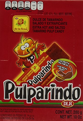 Pulparindo EXTRA HOT Tamarind Pulp Candy 20 count - Thumbnail 4