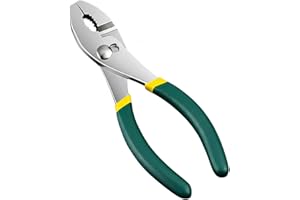 BJDSI 6"(15cm) Slip-Joint Pliers,Rust-Proof,2-Position Adjustment,Anti-Slip Handle.