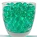 JellyBeadZ Brand - 1 Pound -Almost 30,000 Water Bead Gel -16 Ounce Heat Sealed Bag- Water Pearls Gel Beads- Weddings, Events, Centerpieces -Turquoise