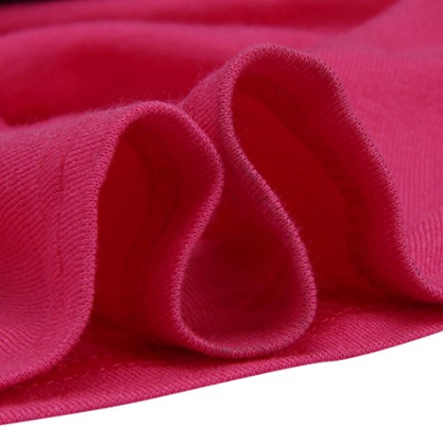 YANG-YI Fashion Women Hoodies Sweatshirts Casual Long Sleeve Hooded Gradient Color Shirt Blouse (M, Purple)
