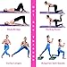 Avanlo Leggings Black Women Yoga Workout Running Fitness Gym High Waist Slim Full Length Legging Postpartum Control Pants (Black, x-Small)
