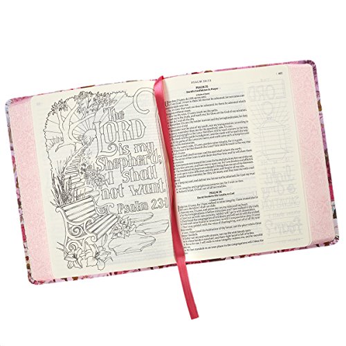 Holy Bible: My Creative Bible KJV: Silken Flexcover Bible for Creative Journaling
