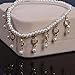 Susenstone Womens Beach Foot Pearl Bead Jewelry Anklet Chain Tassel