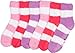 Sakkas Super Soft Anti-Slip Fuzzy Crew Socks Value Assorted 6-Pack