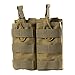 OneTigris MOLLE Double Pouch DD09 (Brown)
