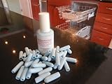 Uber Goop LT. BLUE Dishwasher Rack Paint & Glue w/40 caps