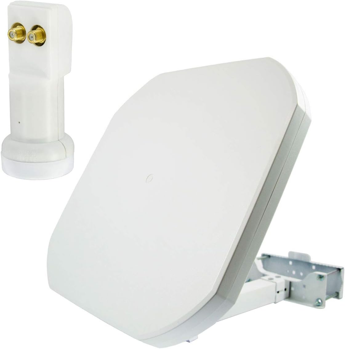 Premiumx Flat43 Satellite Flat Antenna With Twin Lnb: Amazon.co.uk ...