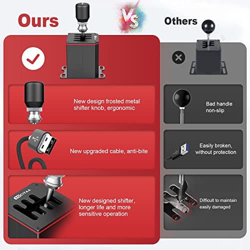 USB Racing Shifter & Steering Wheel Simulator for ATS & ETS2 on PC