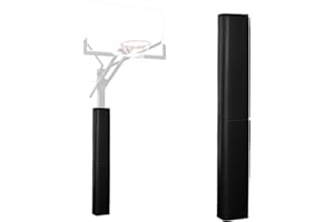 VANCL Pole Padding 4" Square Garage Pole Padding Heavy Duty Basketball Pole Pads 4 Inch Durable Basketball Pole Pad UV-Resist