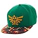 The Legend Of Zelda Link Sublimated Bill Snapback Baseball Cap