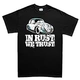 InRustWeTrustVWRATBeetleHotRodT-shirtBLK2XL XXL Black