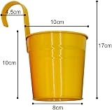 GIOVARA Metal Flower Pots 10 Colours Hanging Planters 17x10x8cm (10 Pcs) view 7