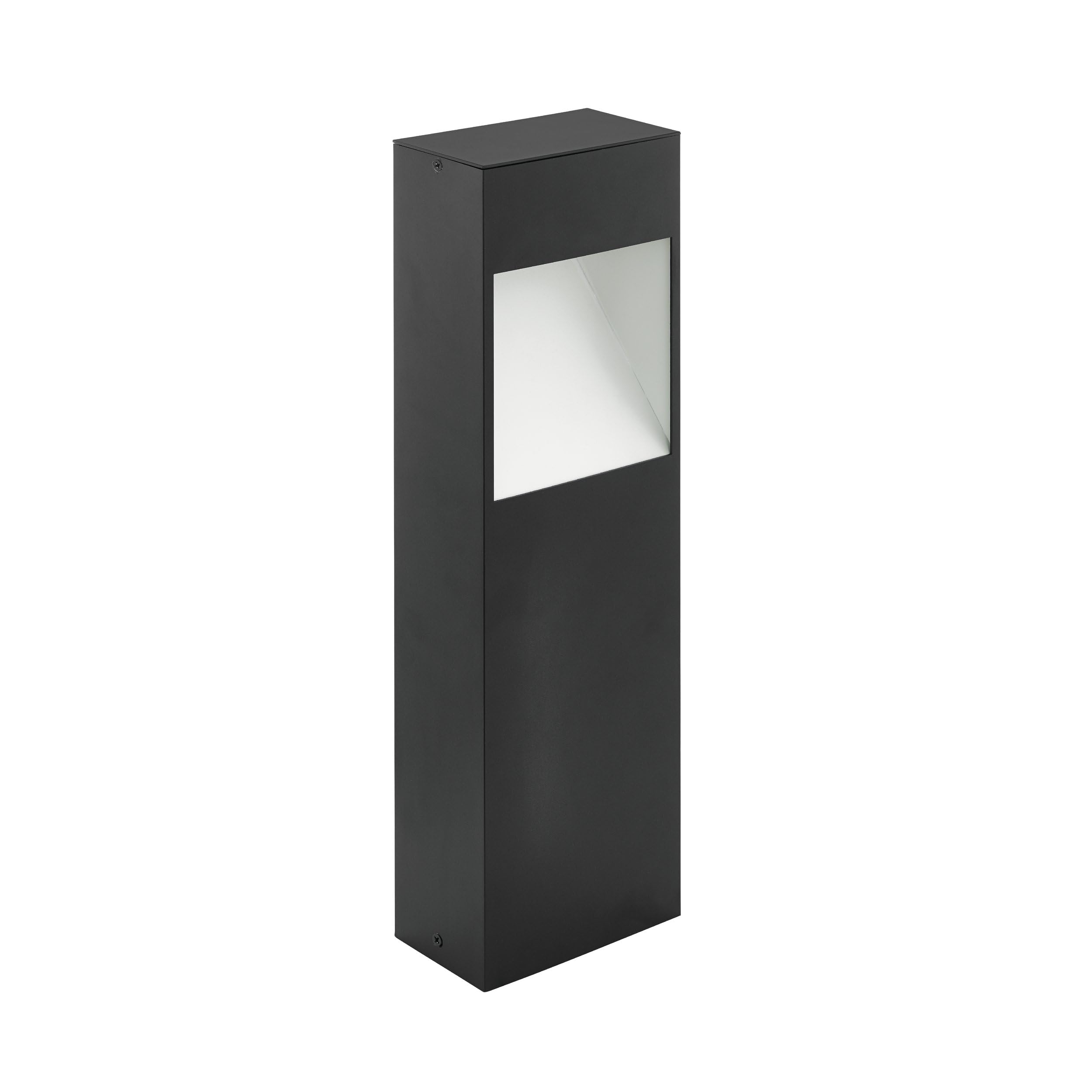 Eglo 98096 MANFRIA Exterior Pedestal Lamp in Black and White