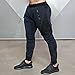 EU Men's Joggers Pants Gym Workout Pant Running Trousers with Pockes Medium Navy