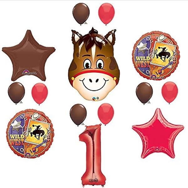 Feste & Besondere Anlässe 2nd Birthday Cowboy Boots Howdy Party