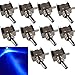 ESUPPORT Universal Car Toggle Switch 12V 20A AMP Blue LED Light Rocker Toggle Switch SPST ON/Off 3Pin Car Motor Switch Pack of 10