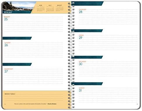 Student Planner 2016 - 2017 School Year Planner High School / College Content 5.5" X 8.5"
