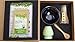 Matcha Tea Present Box Set - Matcha Tea Ceremony Present by MATCHA DNA (Brown) - Comes with 1 oz Organic Ceremonial Matcha Green Tea Tin, Ceramic Whisk Holder, Matcha Bowl, and Bamboo Whisk & Spoon.